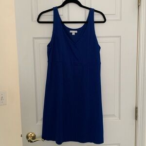 Casual Comfy Cobalt blue Sleeveless Dress